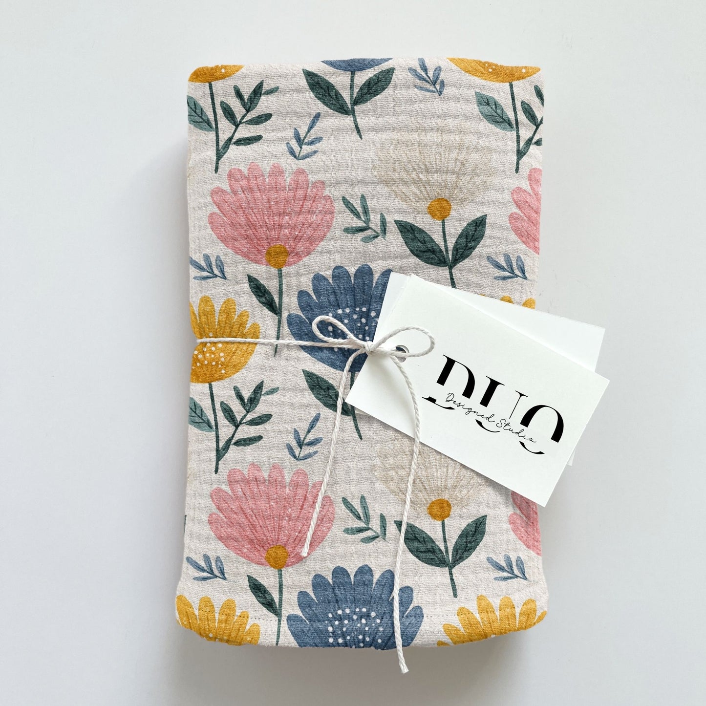 Folk Floral Garden Digital Seamless Pattern