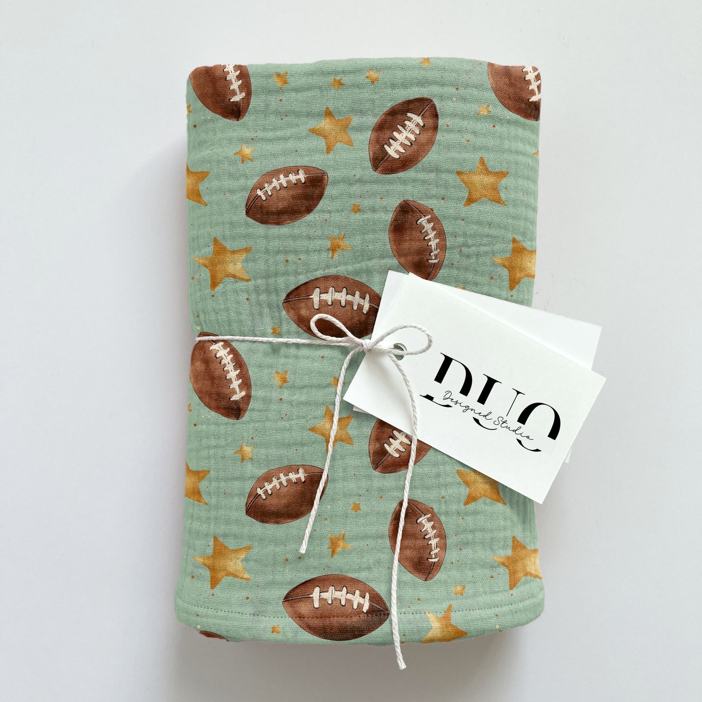 Football Digital Seamless Pattern