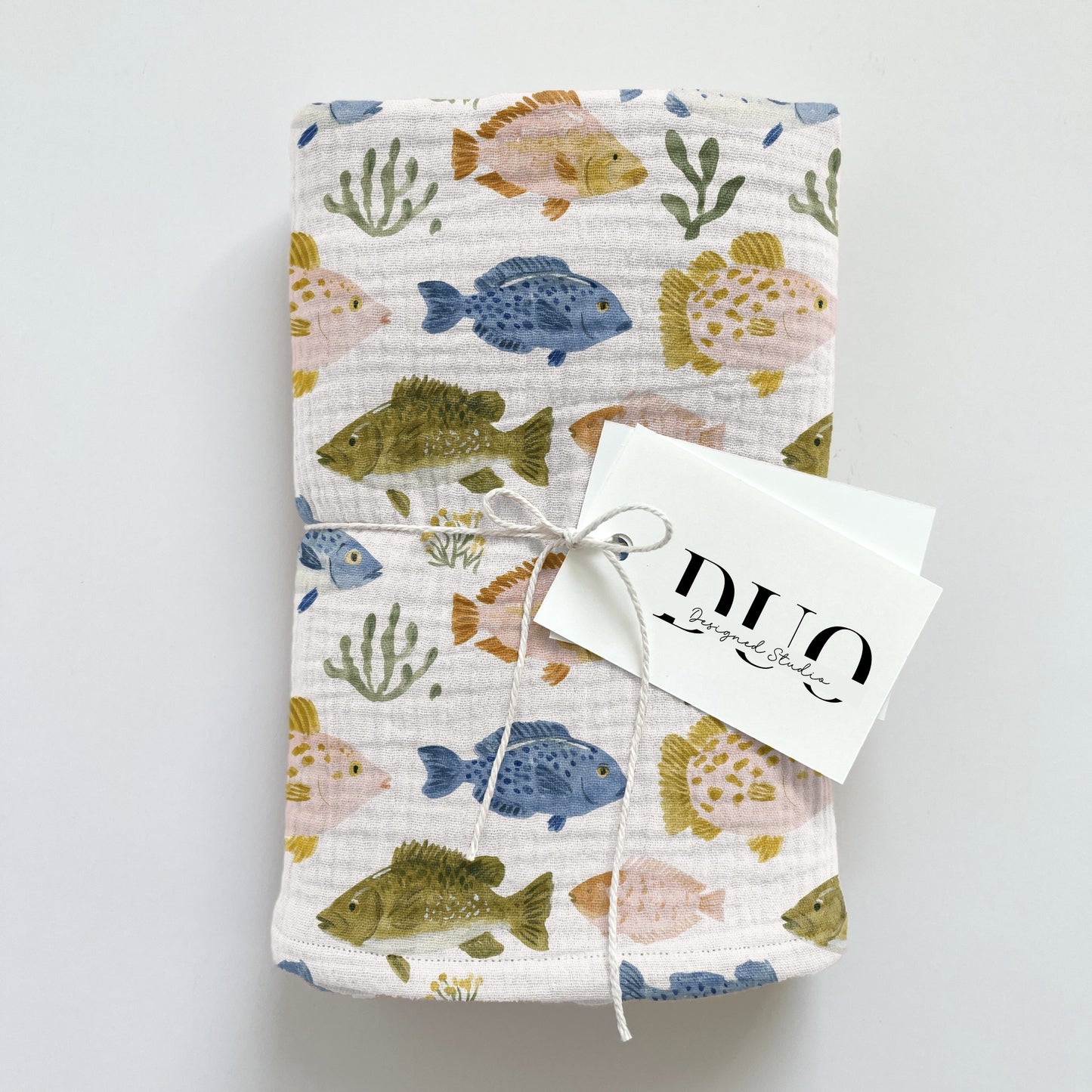 Fresh Fish Digital Seamless Pattern