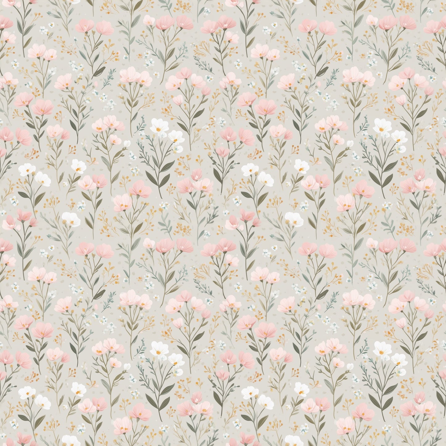 Georgia Floral Digital Seamless Pattern