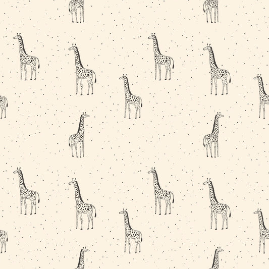 Giraffes Digital Seamless Pattern