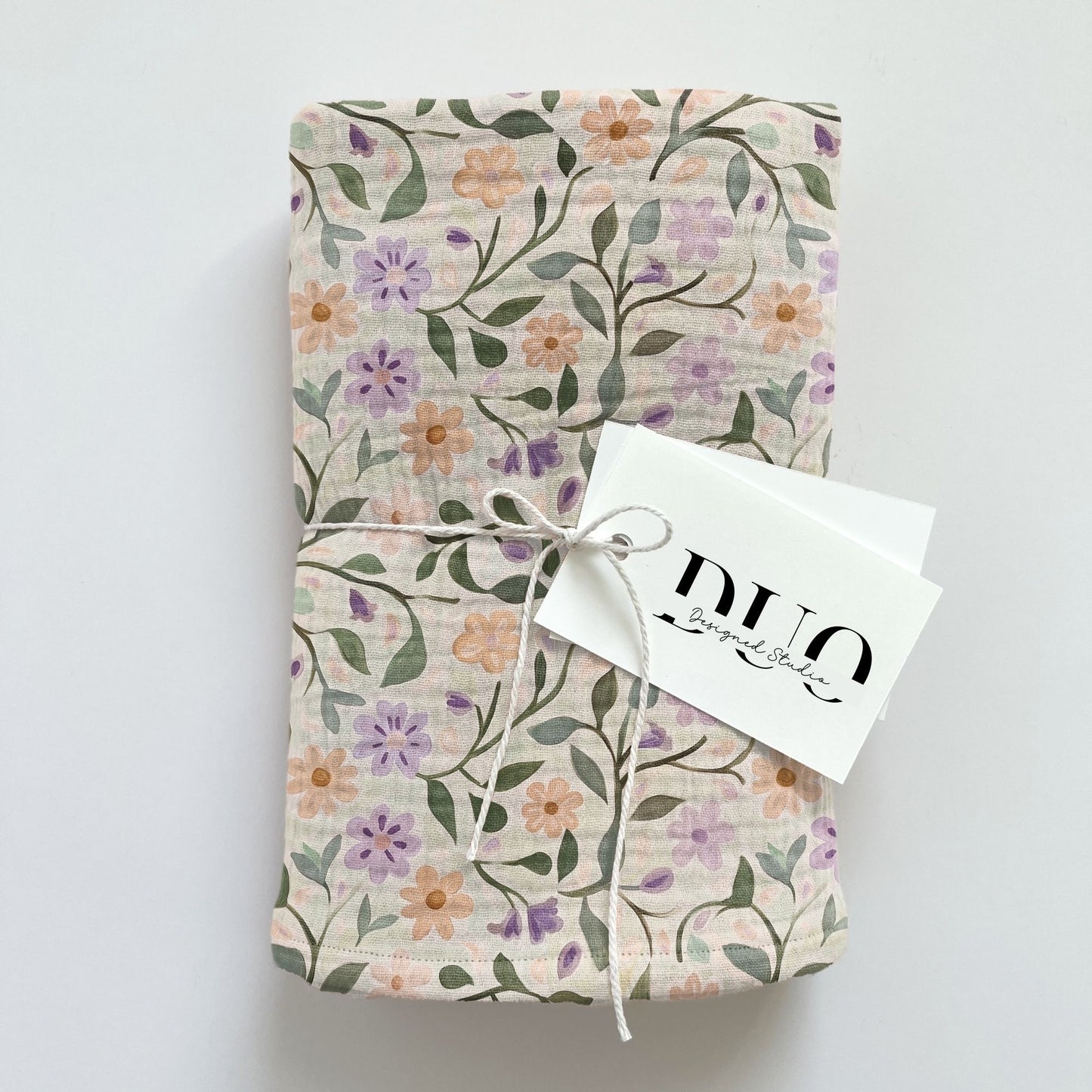 Gouache Floral Digital Seamless Pattern