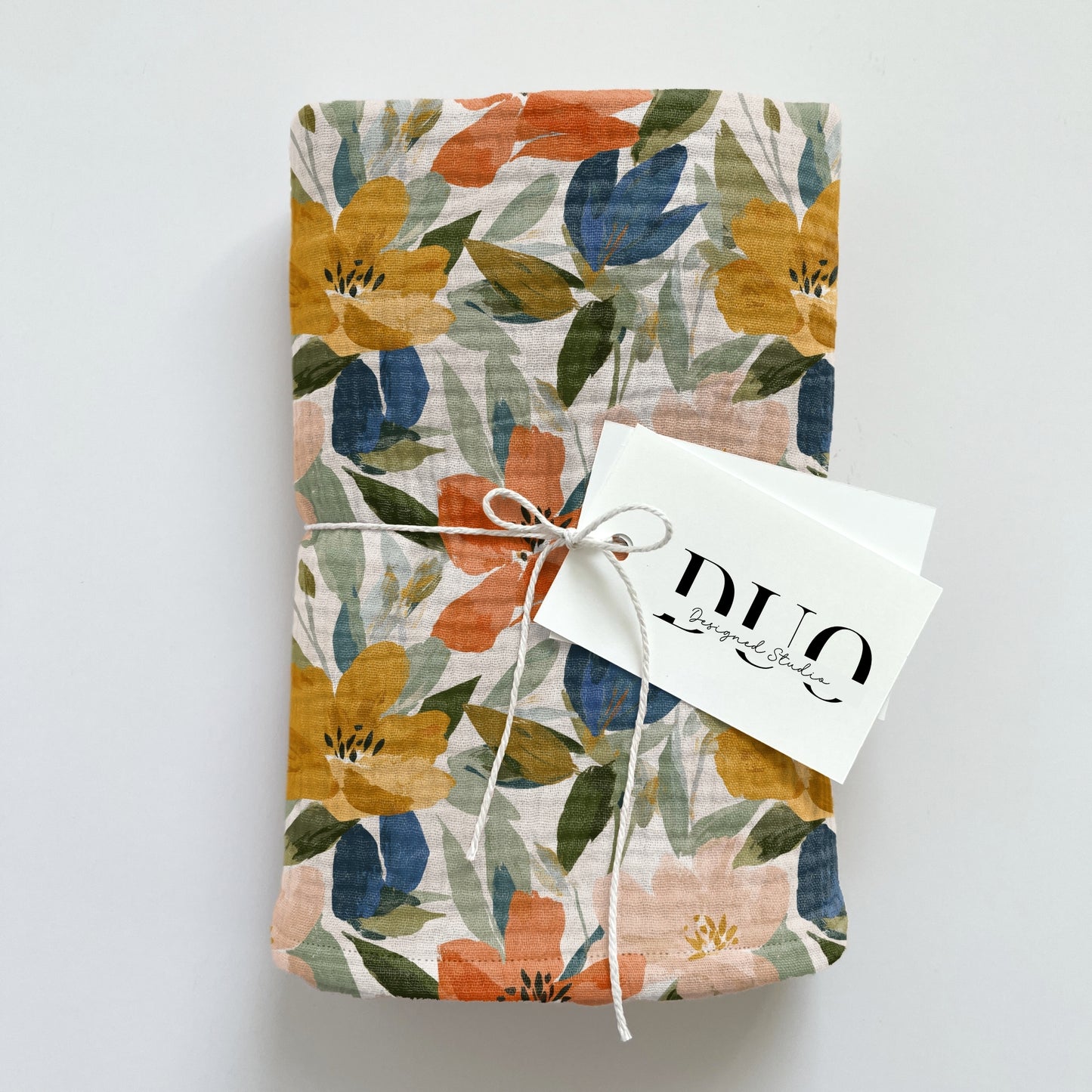 Gouache Tropical Blooms Digital Seamless Pattern