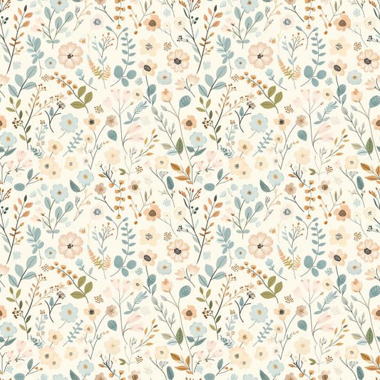 Grandma Ditsy Floral Digital Seamless Pattern