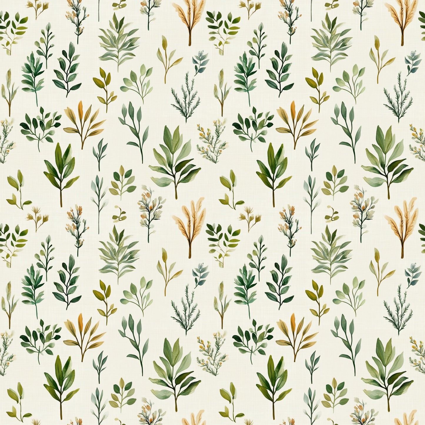 Greenery Digital Seamless Pattern