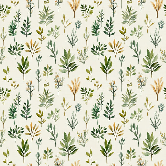 Greenery Digital Seamless Pattern