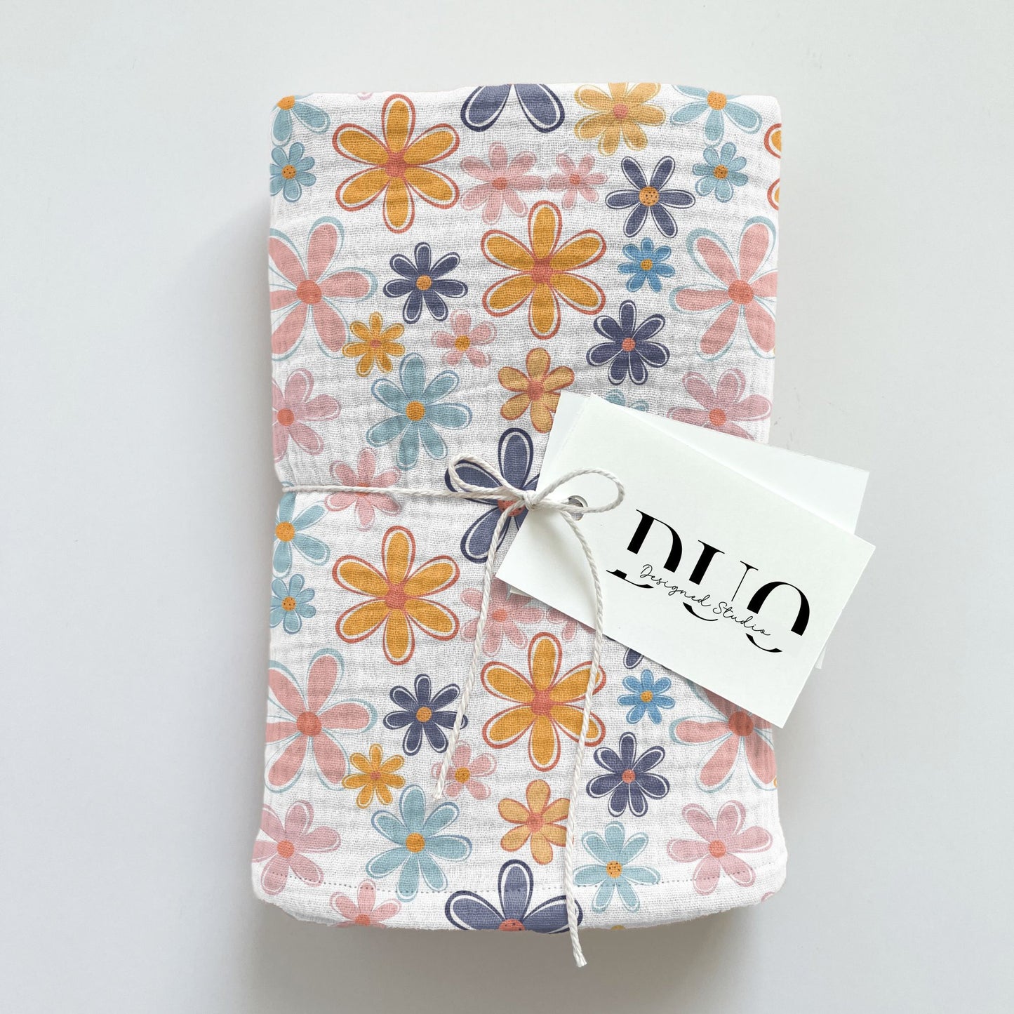 Groovy Blooms Digital Seamless Pattern