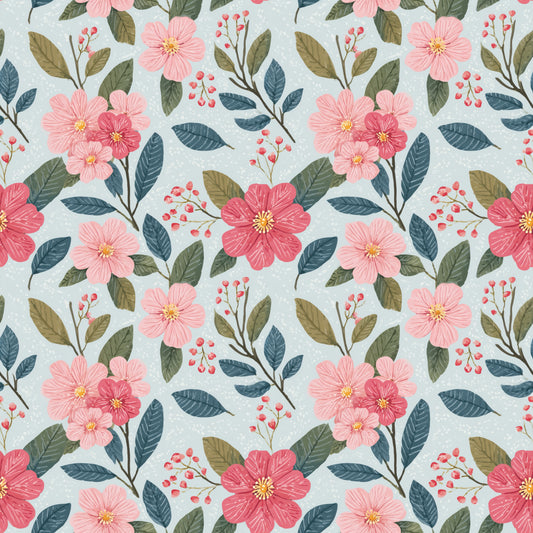 Hannah Floral Digital Seamless Pattern