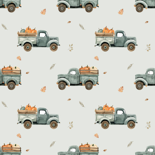Harvest Time Digital Seamless Pattern