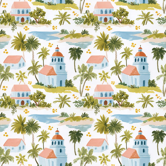 Holiday Escape Digital Seamless Pattern