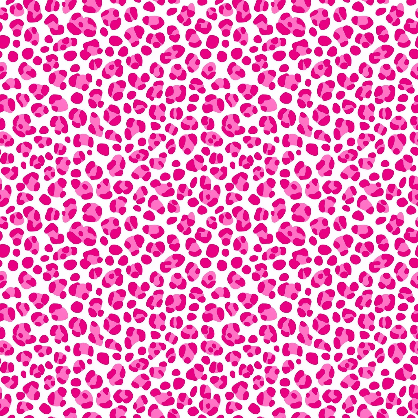 Hot Pink Leopard Digital Seamless Pattern