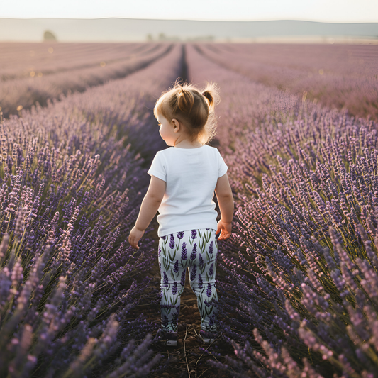 Lovely Lavender Digital Seamless Pattern