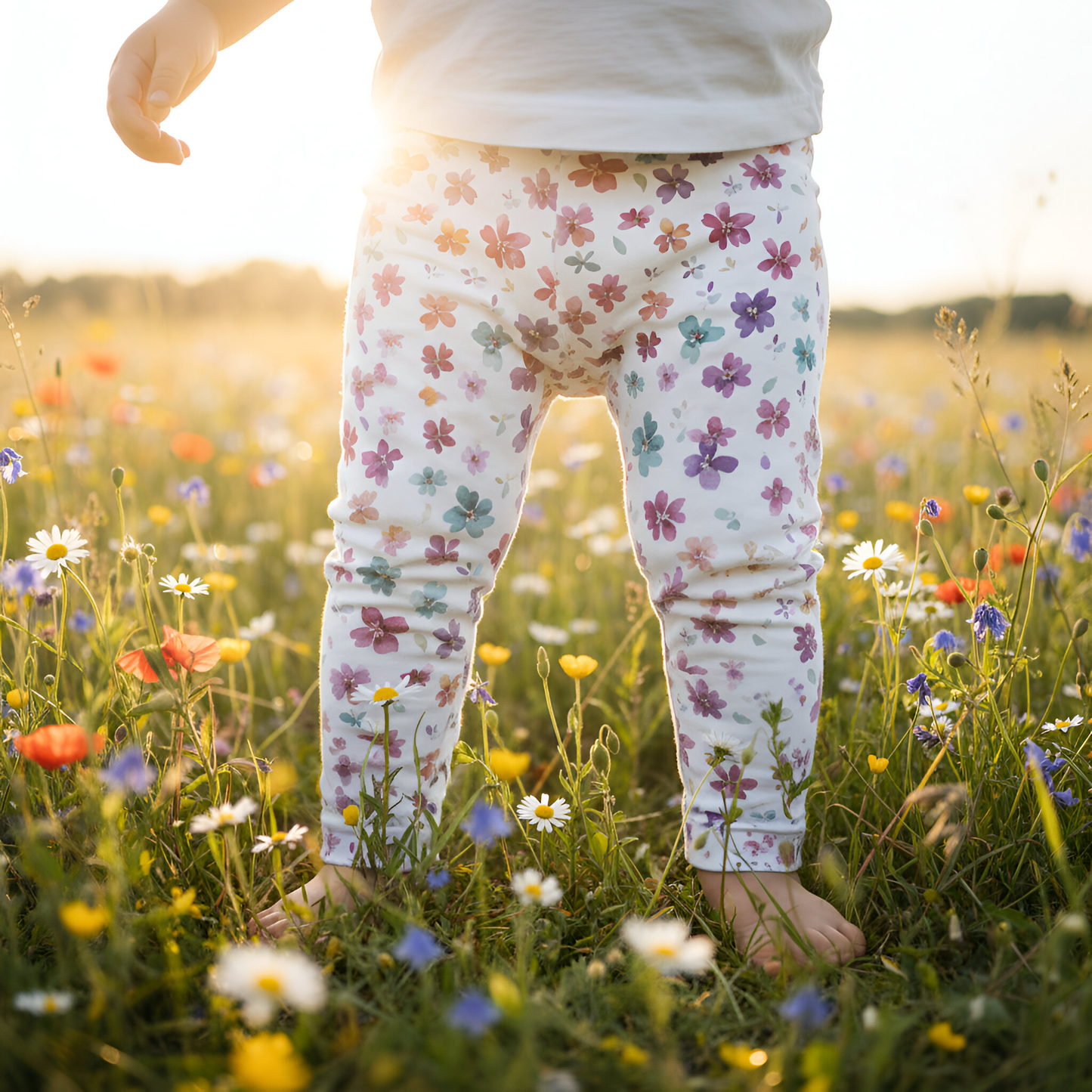 Bright Flowers Digital Seamless Pattern