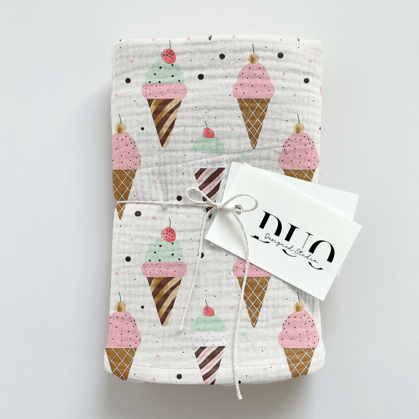 Ice Creams Galore Digital Seamless Pattern