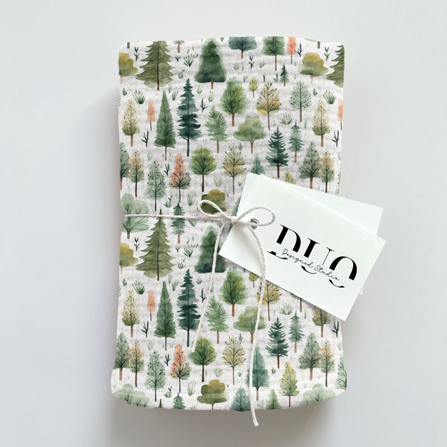 In The Woods Forest Digital Seamless Pattern