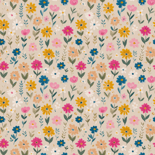 Jessie Floral Digital Seamless Pattern