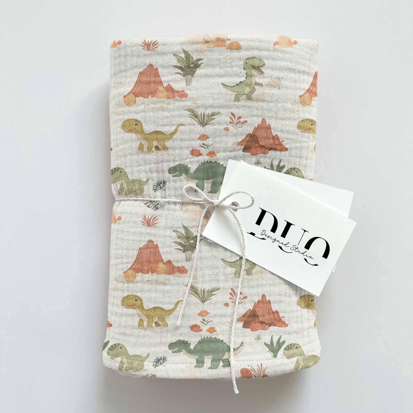 Jurassic Dinosaurs Digital Seamless Pattern
