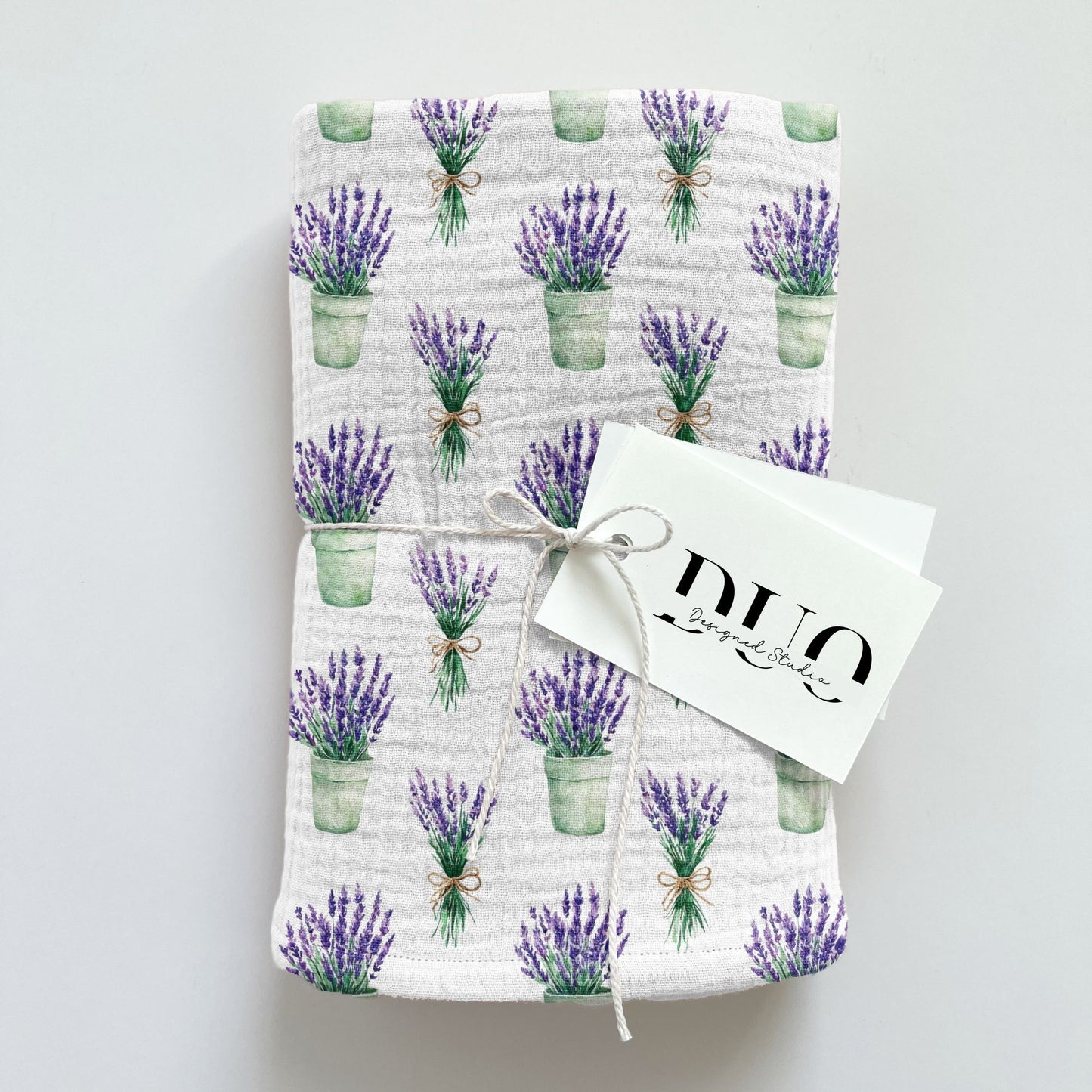 Lavender Bunches Digital Seamless Pattern