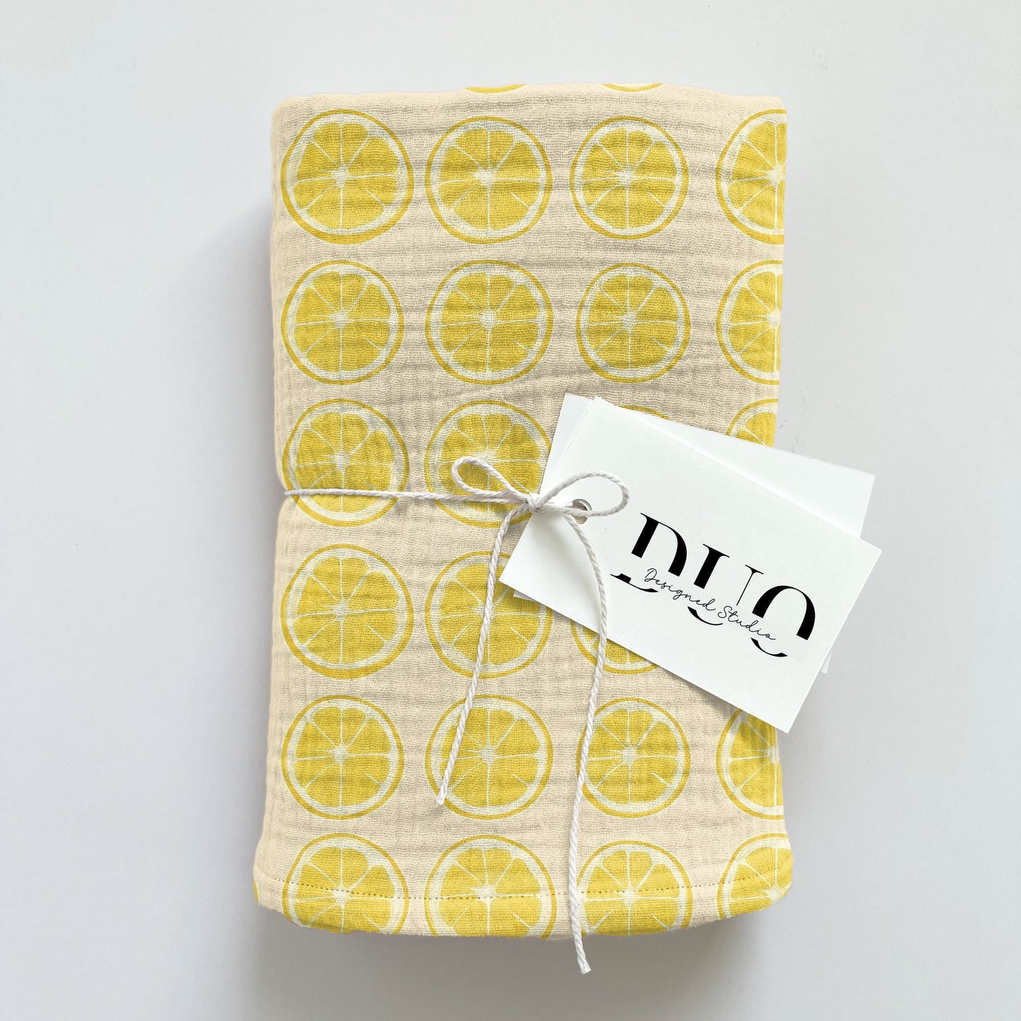 Lemon Slices Digital Seamless Pattern
