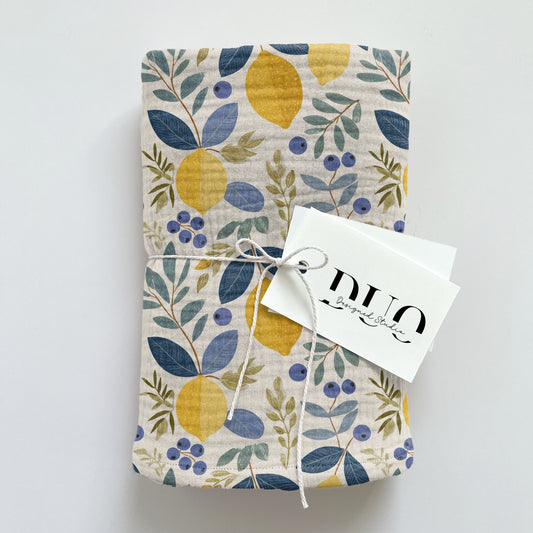 Lemons & Berries Digital Seamless Pattern