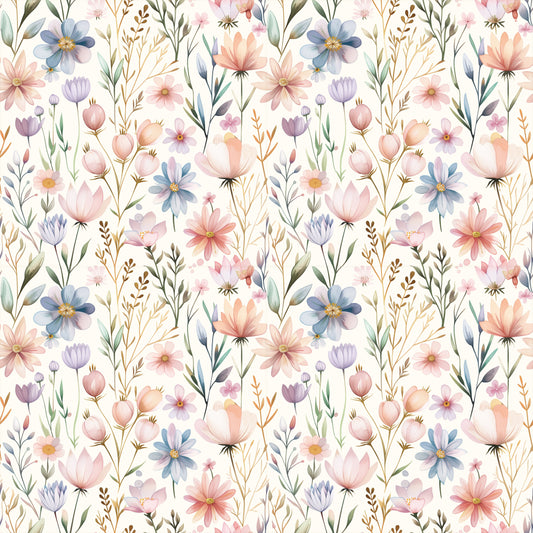 Libby Floral Digital Seamless Pattern