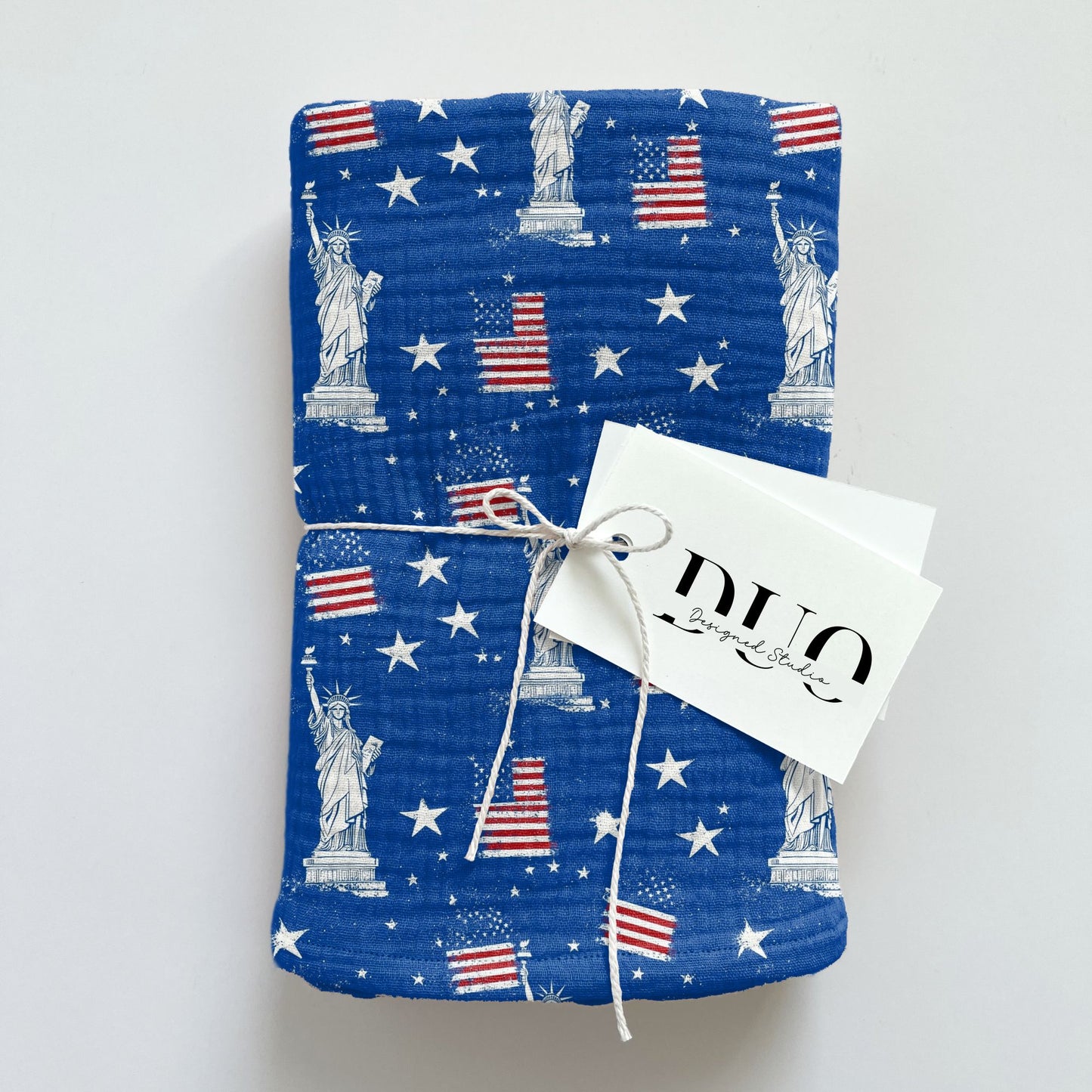 Liberty Independence Digital Seamless Pattern