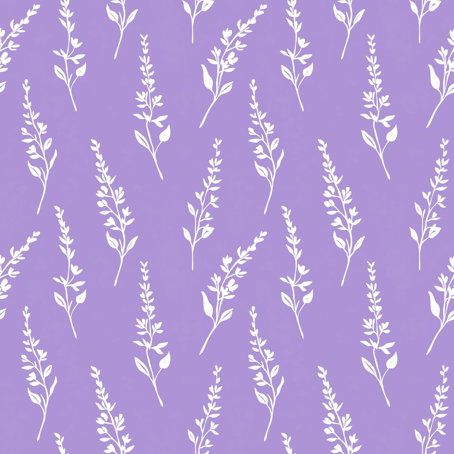 Lilac Lavender Digital Seamless Pattern