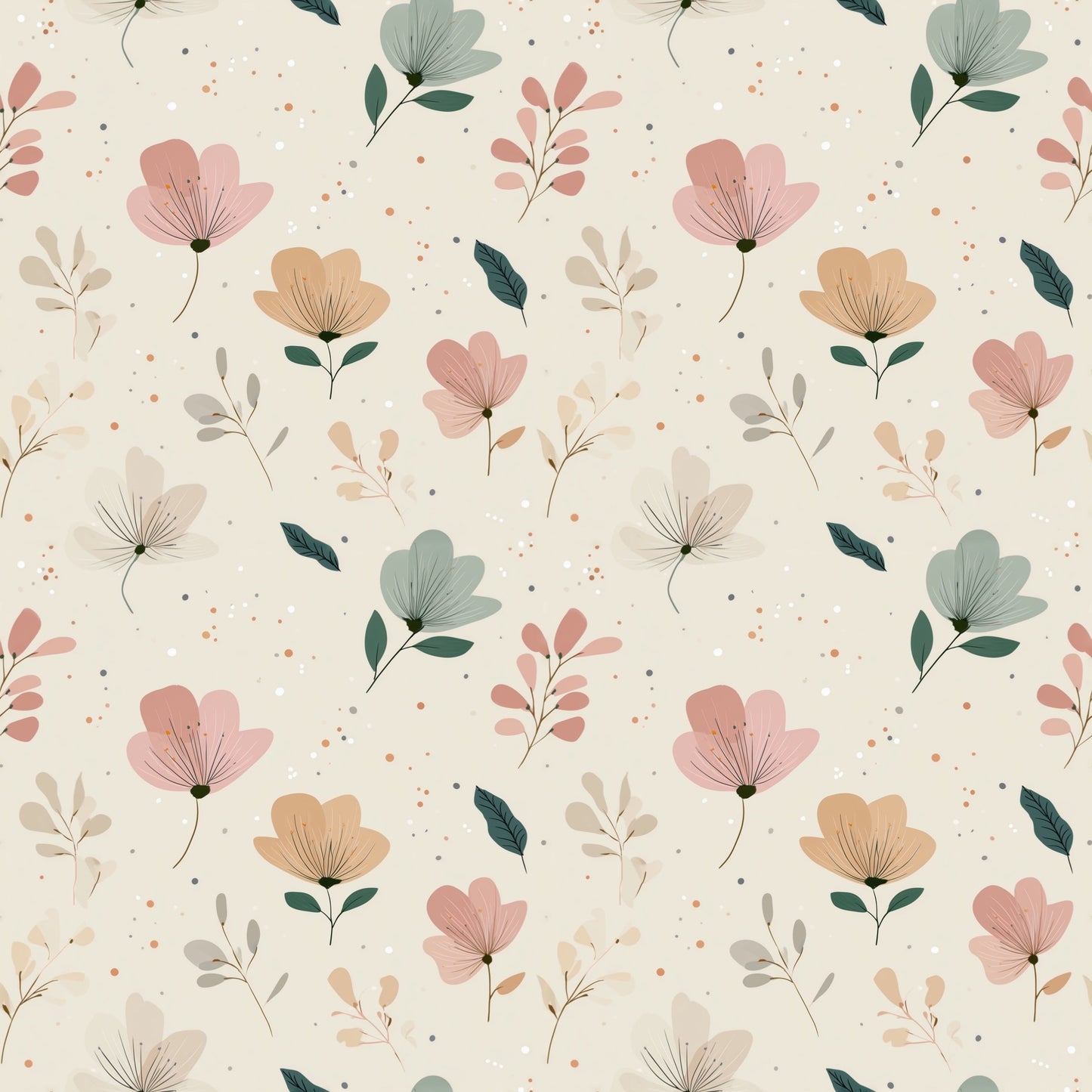 Lindsay Floral Digital Seamless Pattern