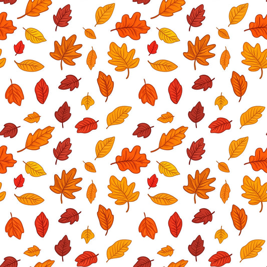 Lots of Leaves Digital Seamless Pattern