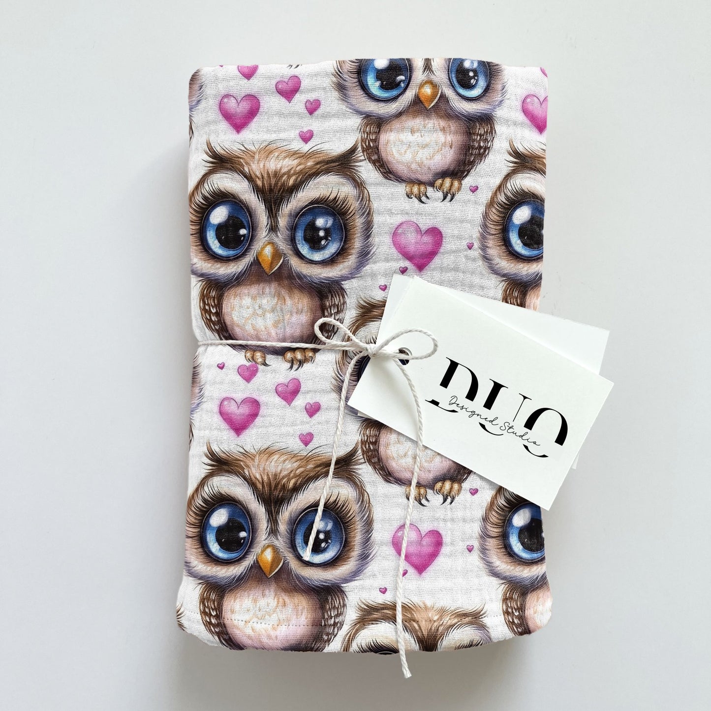 Love Owls Digital Seamless Pattern
