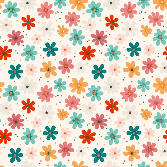 Lucinda Floral Digital Seamless Pattern