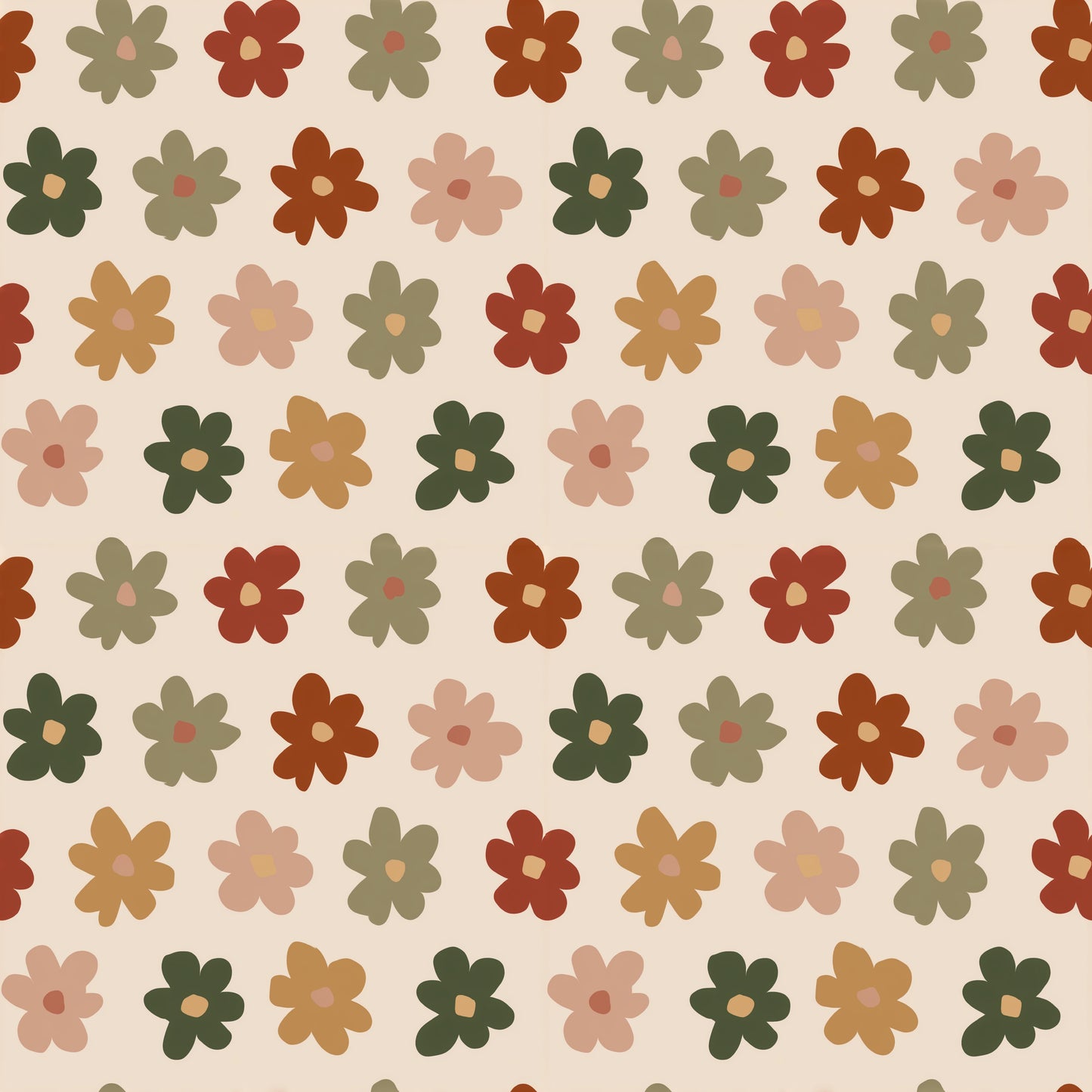 Lucy Floral Digital Seamless Pattern