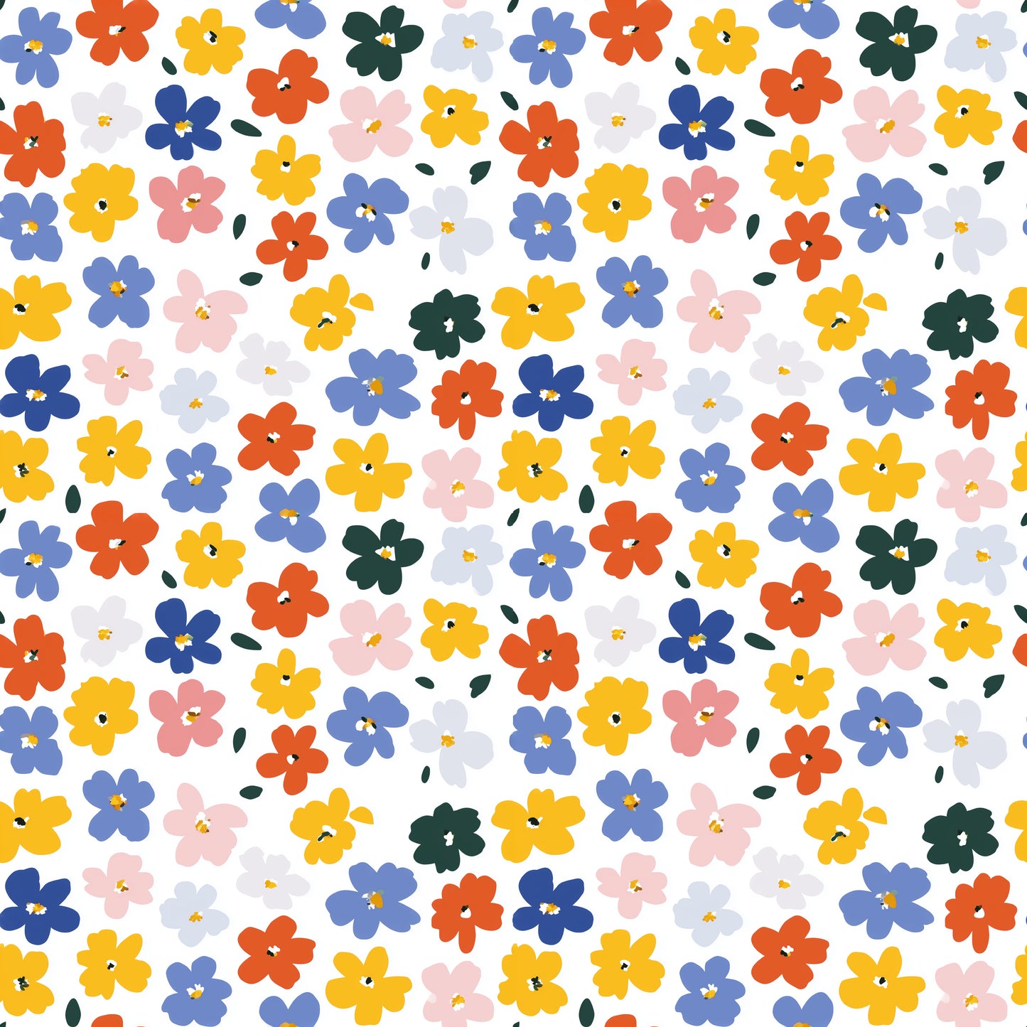 Lydia Floral Digital Seamless Pattern