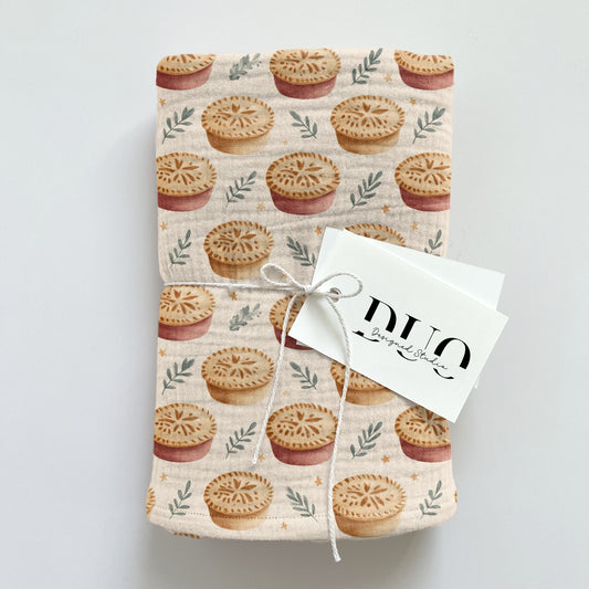 Mince Pies Digital Seamless Pattern