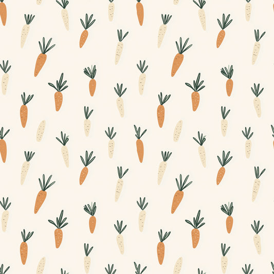 Mini Carrots Digital Seamless Pattern