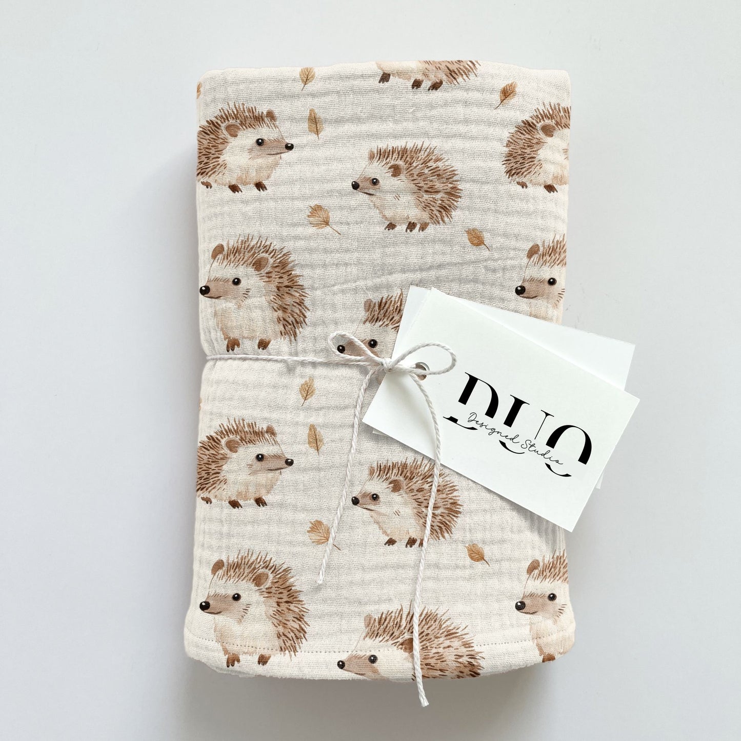 Mini Hedgehogs Digital Seamless Pattern