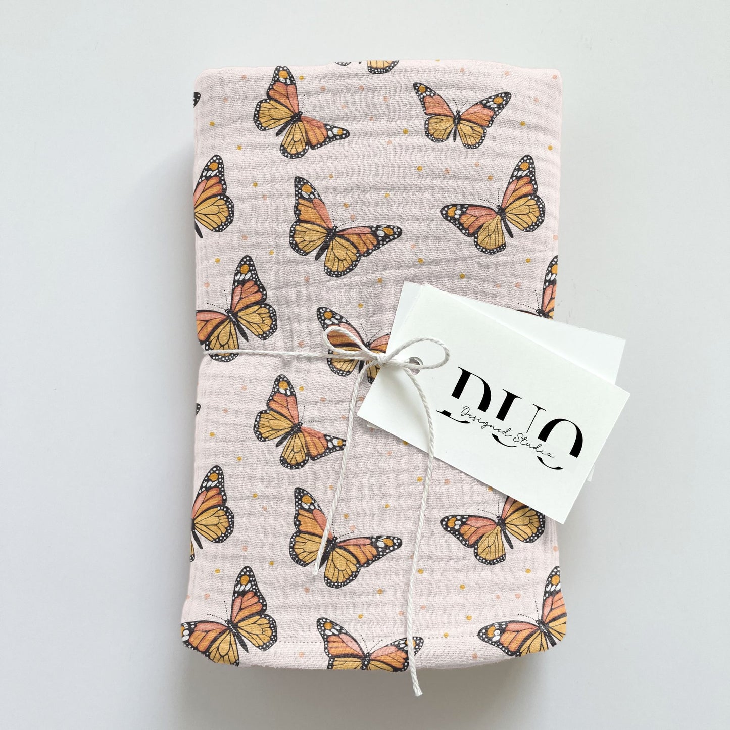 Monarch Butterflies Digital Seamless Pattern