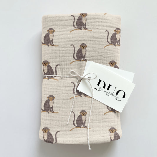 Monkeys Digital Seamless Pattern