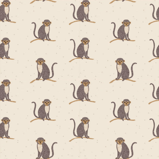 Monkeys Digital Seamless Pattern