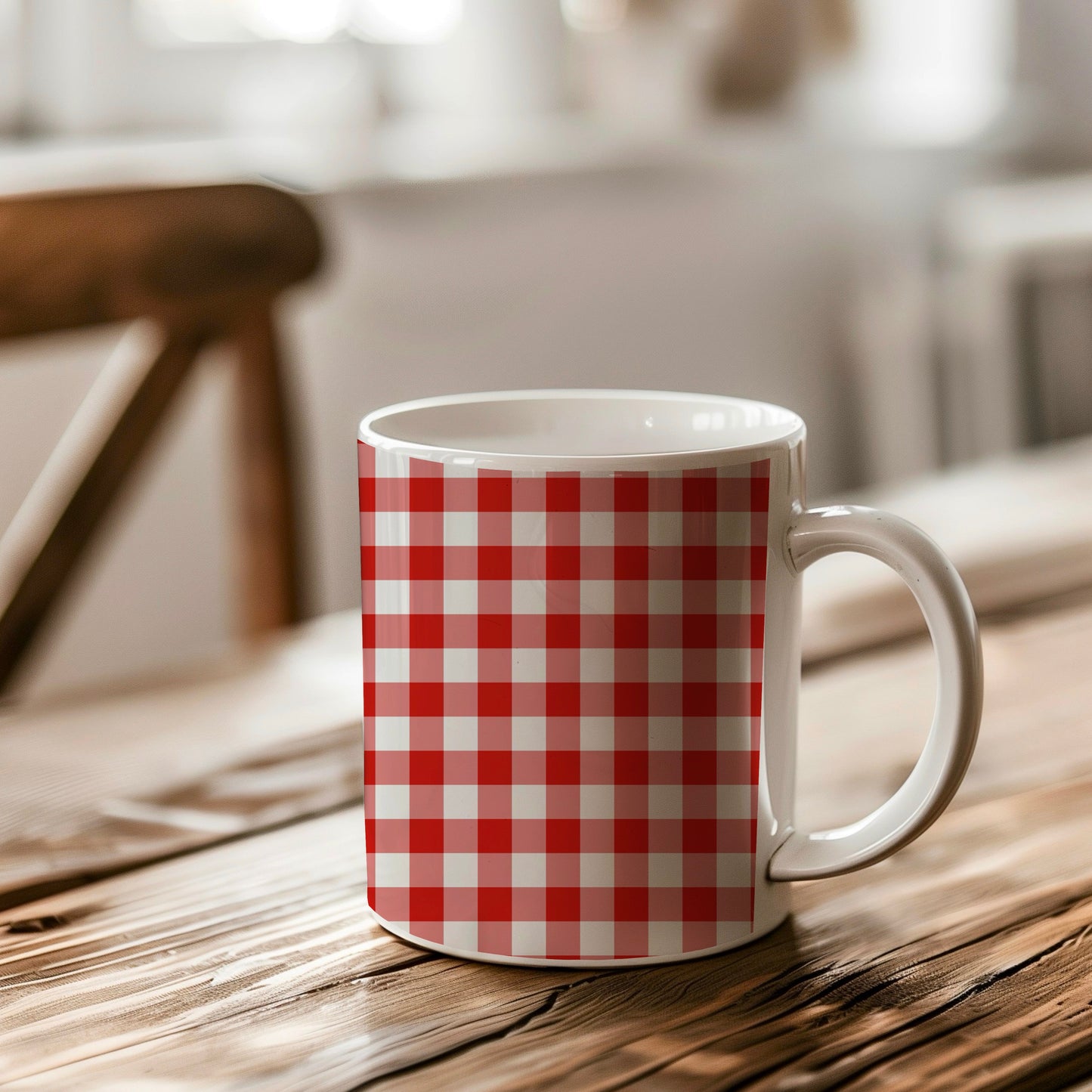 Christmas Red Gingham