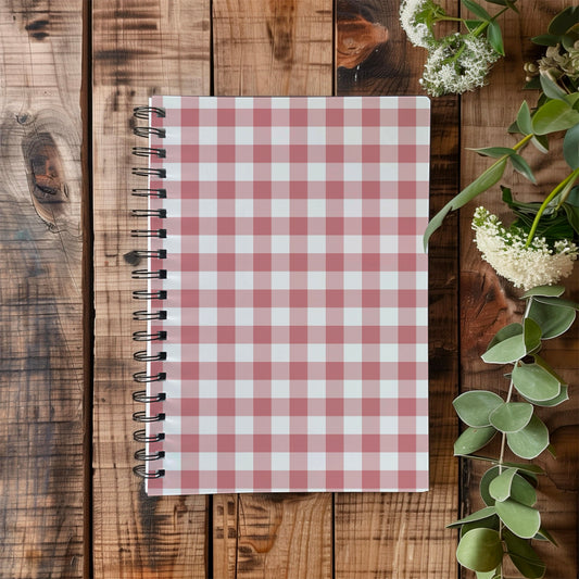 Red Stripe Bloom Gingham