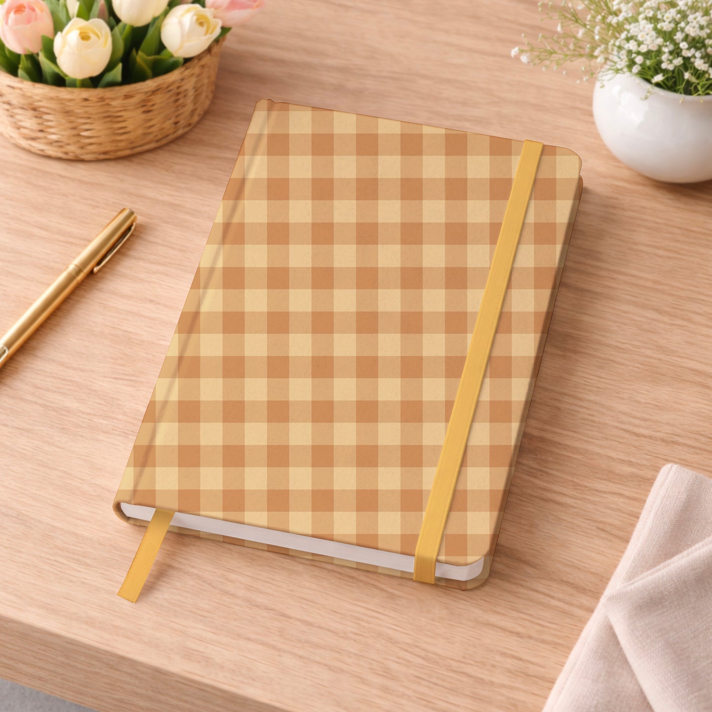 Honey Bee Warm Gingham