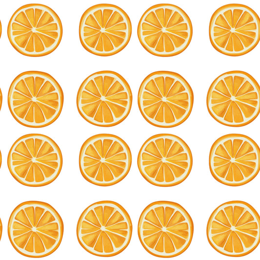 Orange Slices Digital Seamless Pattern