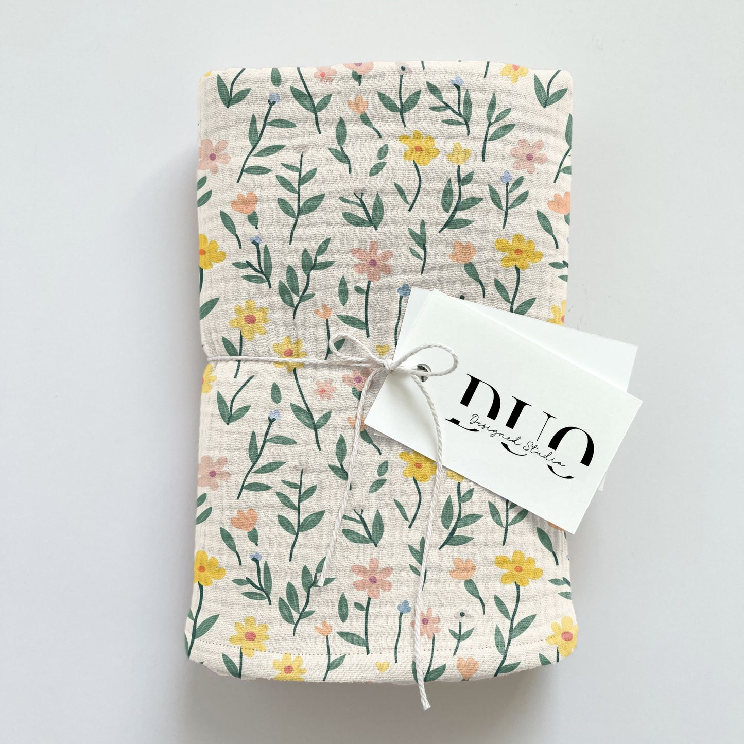 Pastel Flowers Digital Seamless Pattern