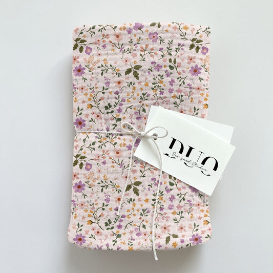 Pastel Lavender Ditsy Floral Digital Seamless Pattern