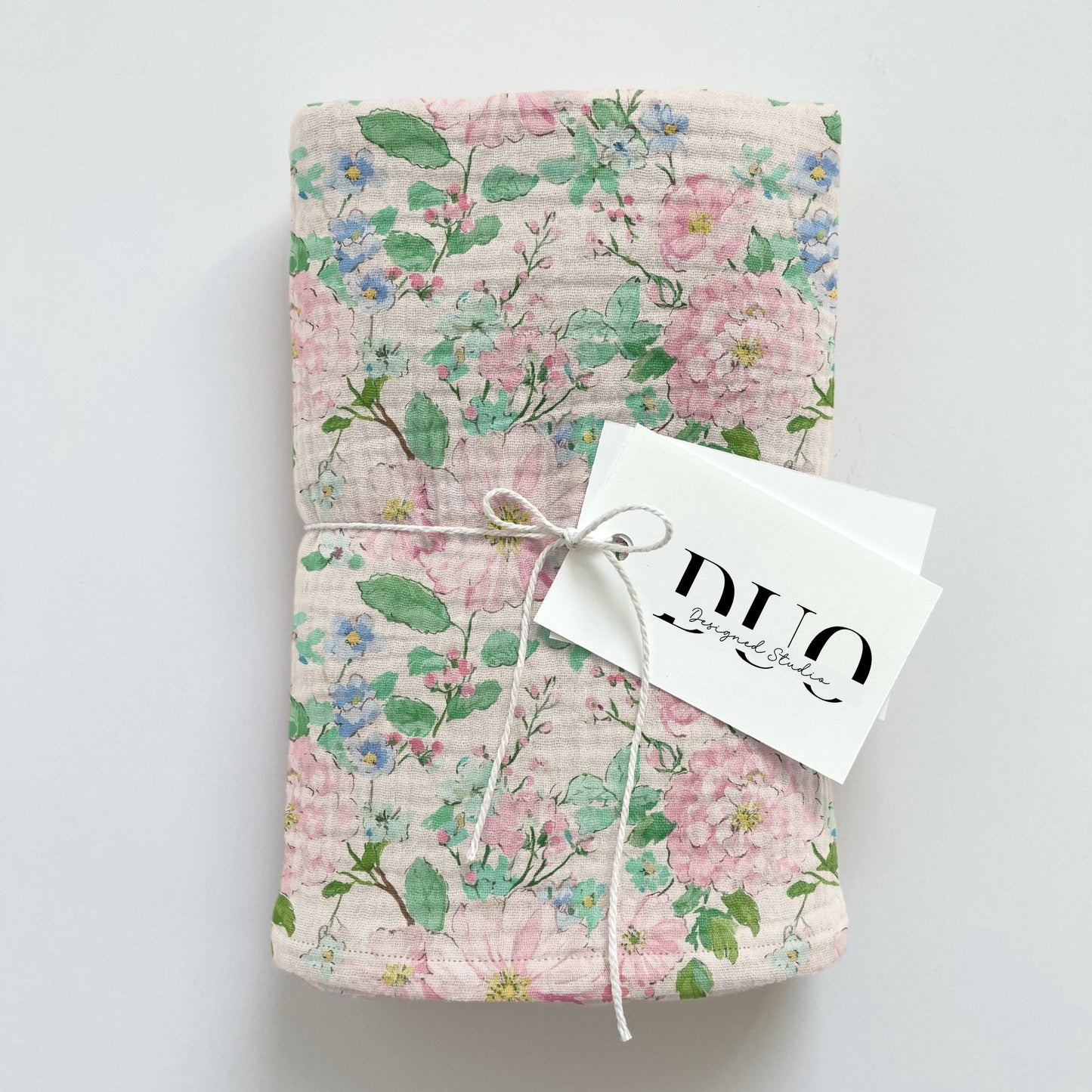 Pastel Pink Ditsy Floral Digital Seamless Pattern
