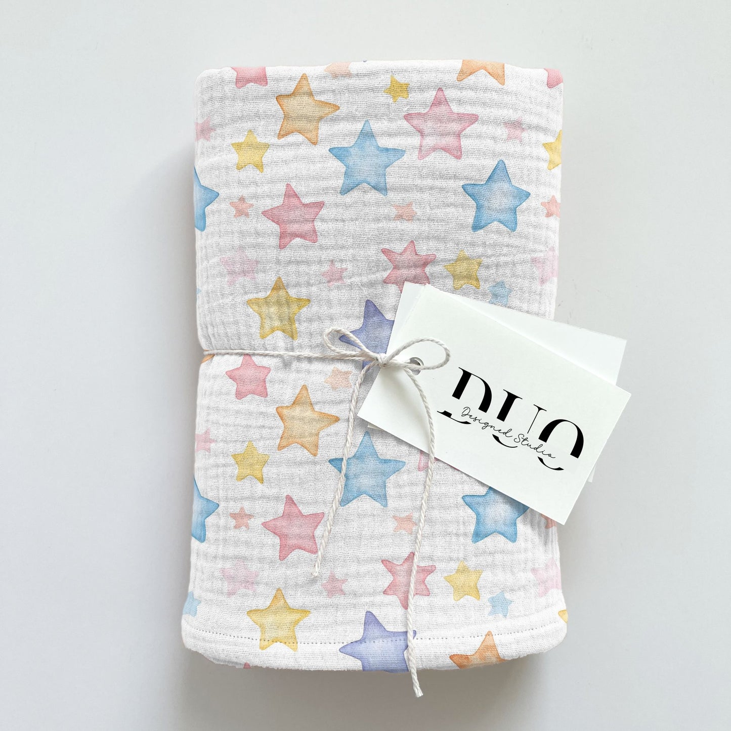 Pastel Stars Digital Seamless Pattern
