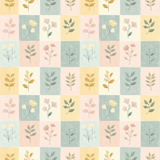 Patchwork Quilt Patchwork Digital Seamless Pattern