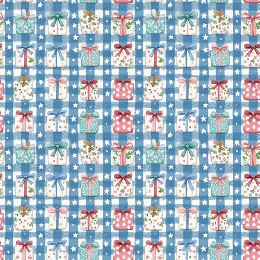 Patriotic Gifts Digital Seamless Pattern