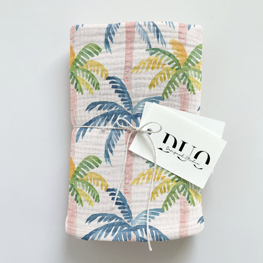 Perfect Palm Trees Digital Seamless Pattern